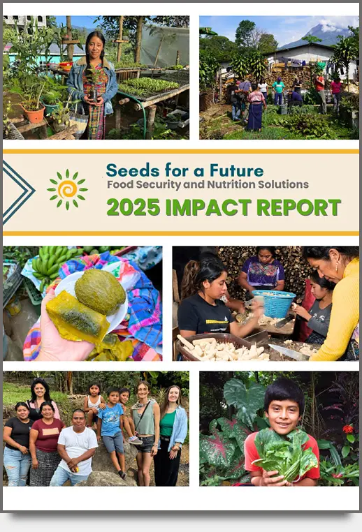 Portada del informe «Seeds for a Future Impact» 2025