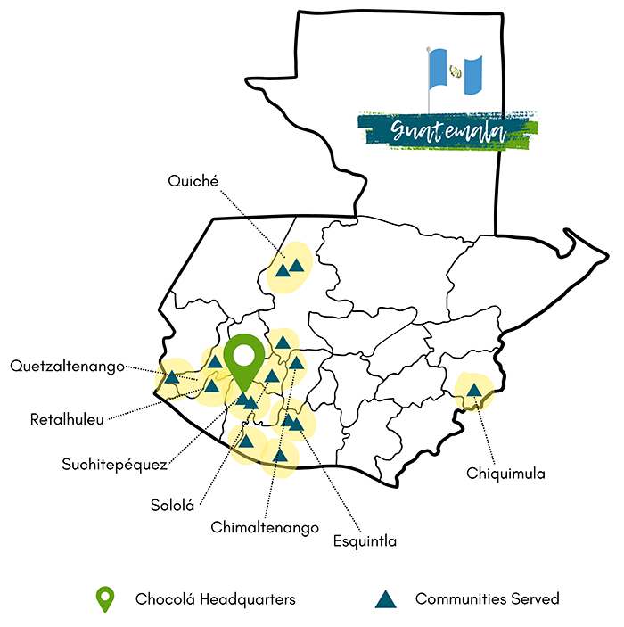 Seeds for a Future Progam Locations Guatemala 2025