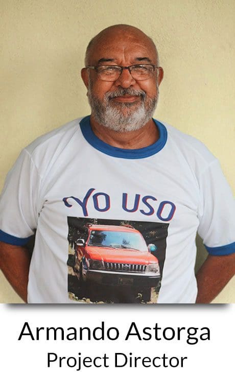 A photo of Armando Astorga who is the Project Director for Seeds for a Future.
